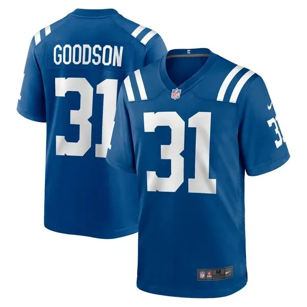 None Game NFL Jersey - Royal | Authentic Football Apparel | NFL Footba