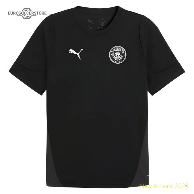 Official 2025-2026 Man City Training Jersey (black) - Premium Quality