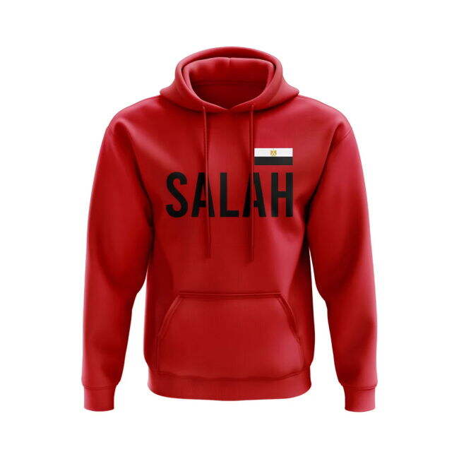 Top-Tier Tournament-Edition Mohamed Salah Egypt Name Hoody (Red)