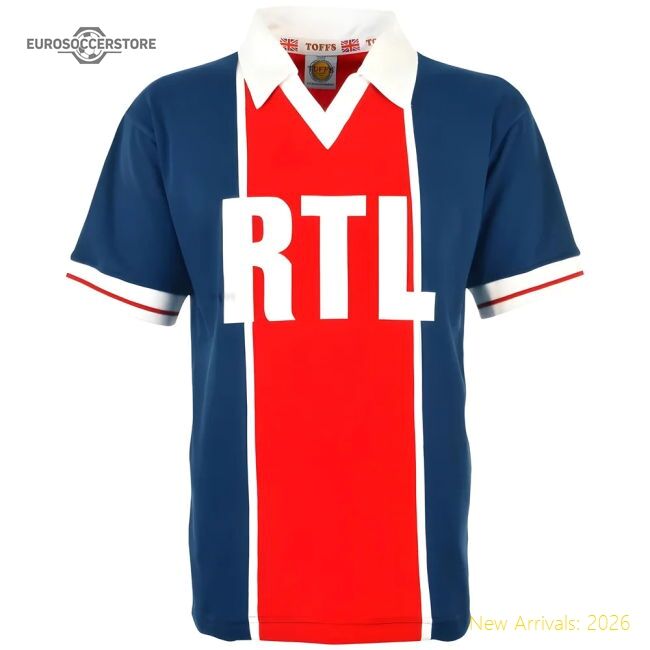 Genuine Authentic Paris 1981-1982 Rtl Retro Football Shirt
