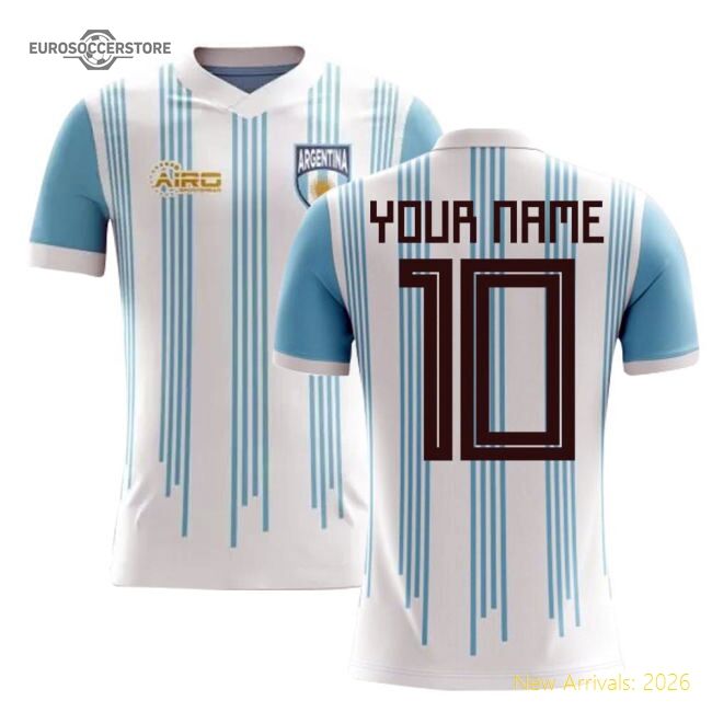 Football Argentina Jersey - Premium 2025-2026 Edition Performance
