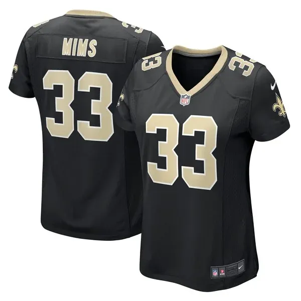 Performance New Orleans Saints Game Jersey - Premium Black NFL Fan ...