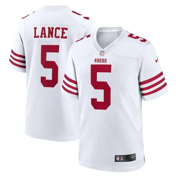 San Francisco 49ers Game NFL Jersey - White | Elite Football Apparel