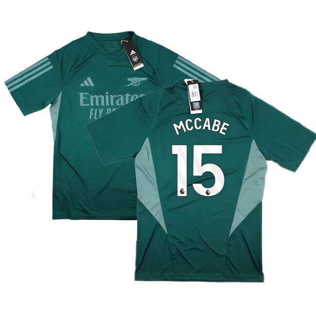 Arsenal Soccer Club Exclusive Design Training Rare Jersey (McCabe 15)