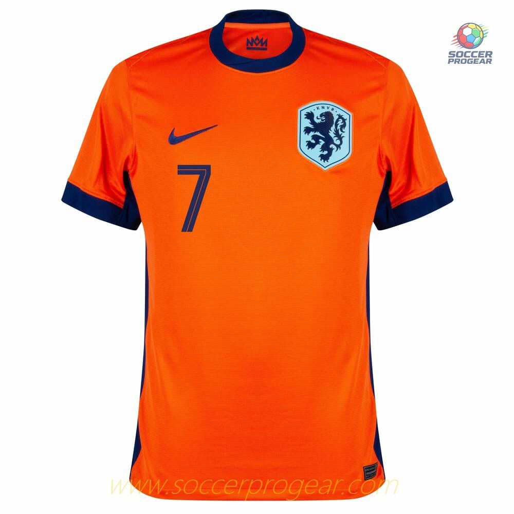 Netherlands 2024/25 Collection Home Team Jersey Xavi