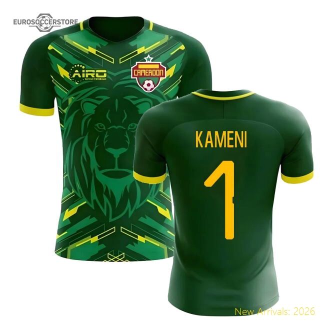 Cameroon Concept 20252026 Home Shirt  Elite Retro Athletic