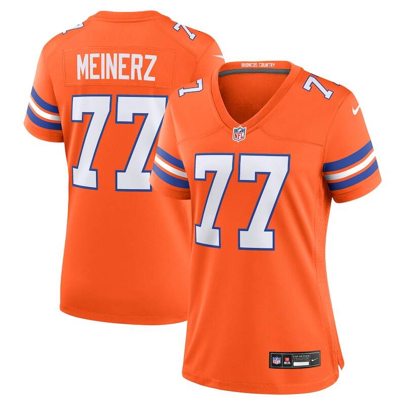 None Quinn Meinerz Denver Broncos Sleek Game-Day Essential for NFL Fan
