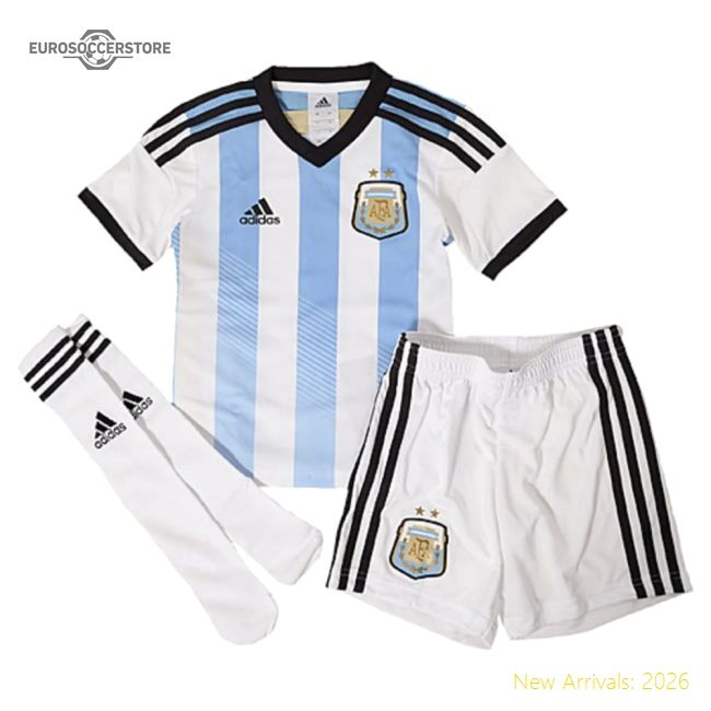 Premium Argentina Mini 20132014 Home Kit () Retro Quickdry