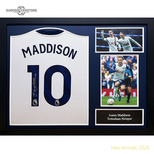 Outstanding Tottenham Hotspur Hotspur Fc Maddison Signed Shirt (fra