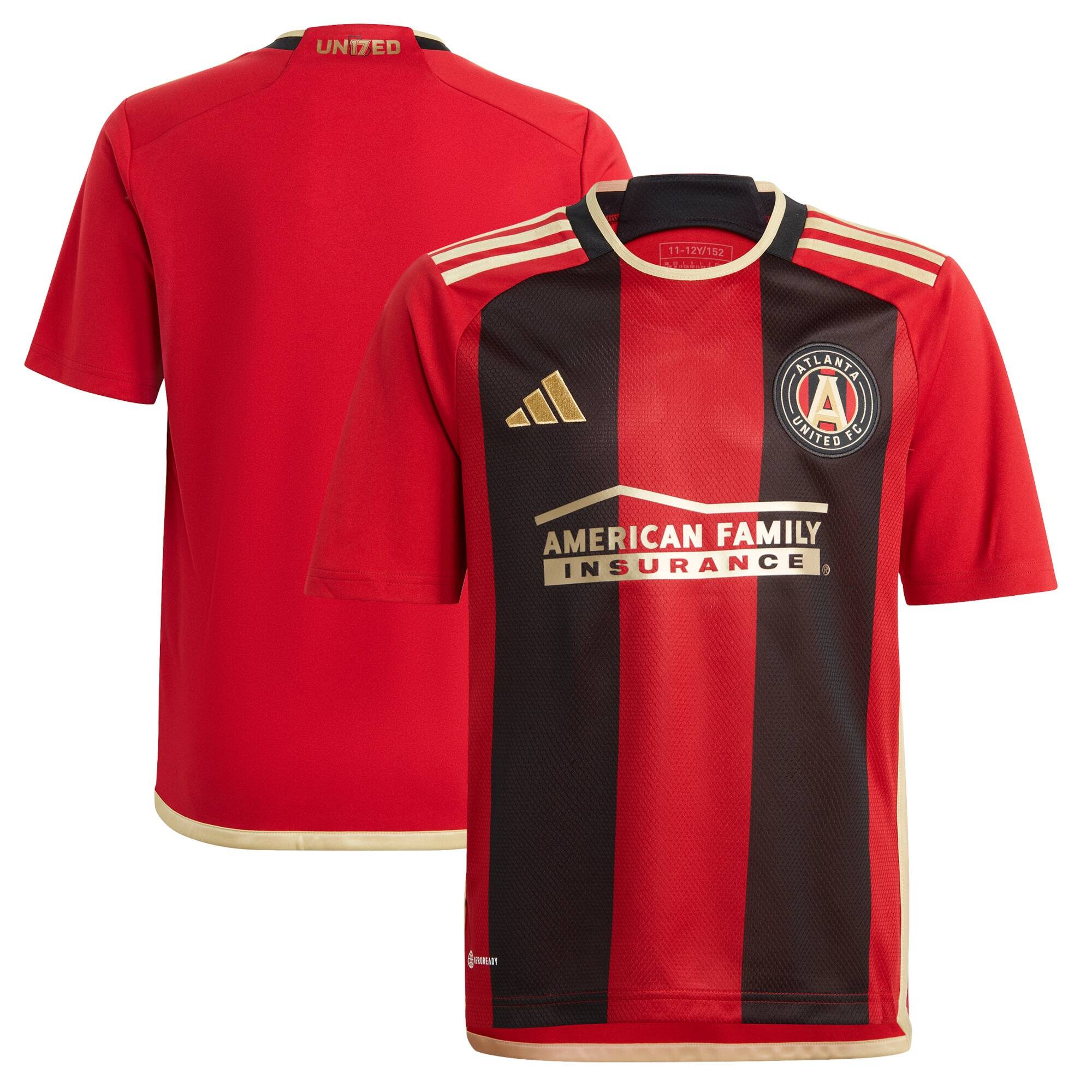 Atlanta United Youth 2023 Premium Replica Jersey - Match-Worn