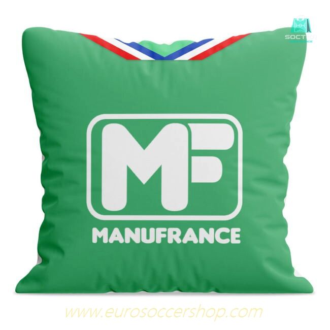St Etienne Football Cushion