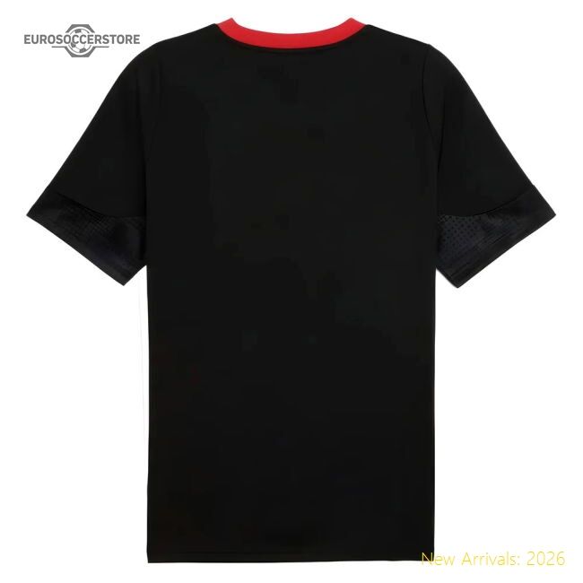 2025-2026 Ac Milan Training Match Jersey (black) - Fan Collection