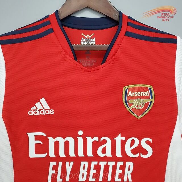 Arsenal 21-22 Home Red Football Kit