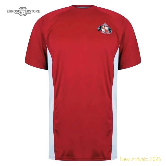 Luxury Sunderland Poly T-shirt (red) (defoe 18) - Fantastic Value