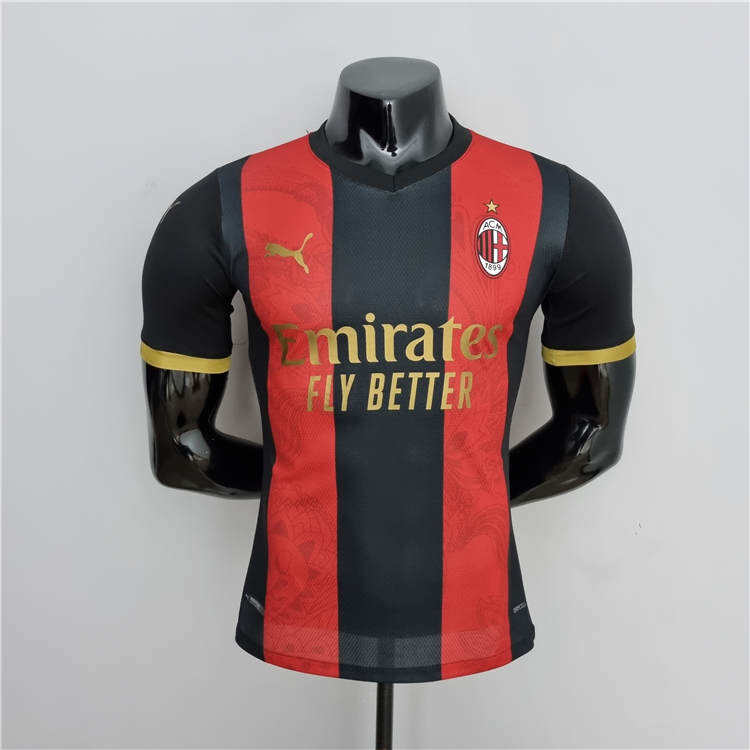 Cheap AC Milan 2223 Red Soccer Jersey Football Shirt Player Version -
