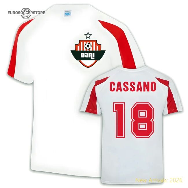 Premium Bari Sports Training Match Jersey (antonio Cassano 18)