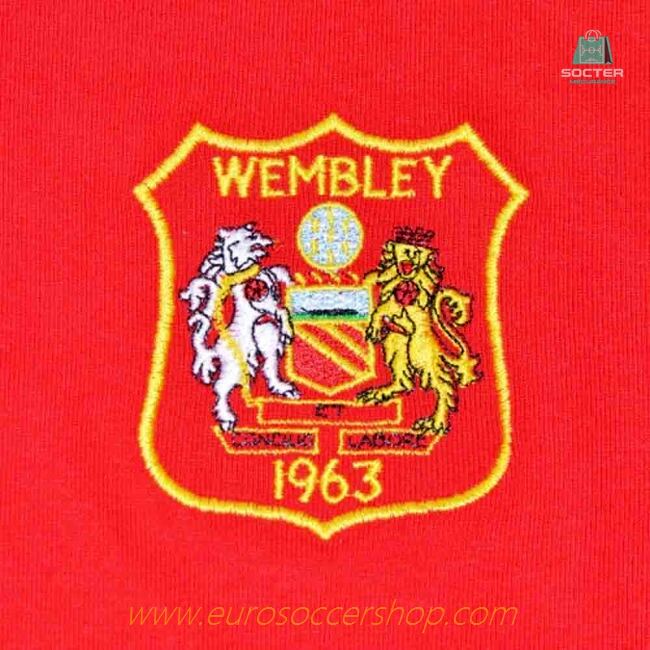 Manchester Reds 1963 FA Cup Dennis Law 10 Retro Football Shirt