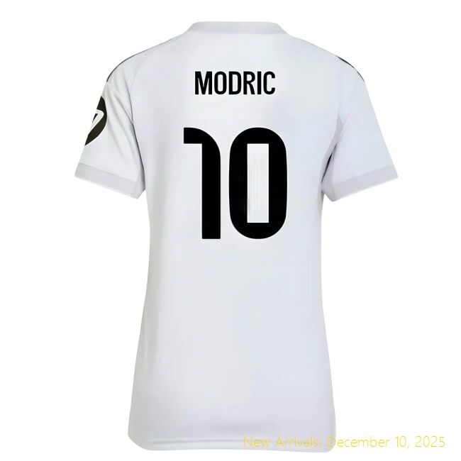 2025-2026 Real Madrid RM Top Grade Home Shirt (Womens) (Modric 10)