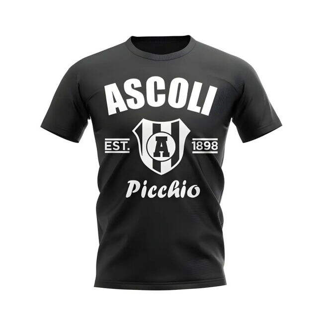 Ascoli Established Football T-Shirt (Black)