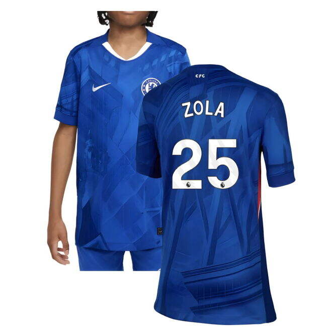 Kids Chelsea Home Jersey 2025-2026 #3