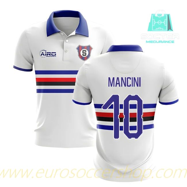 2025-26 Edition Serie A Away Football Shirt Concept (MANCINI 10)