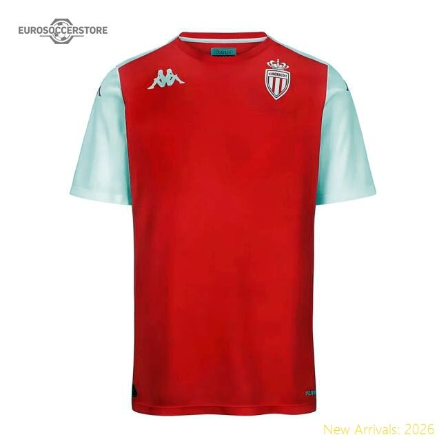 Official 2024-2025 As Monaco Player Training Shirt (Red)