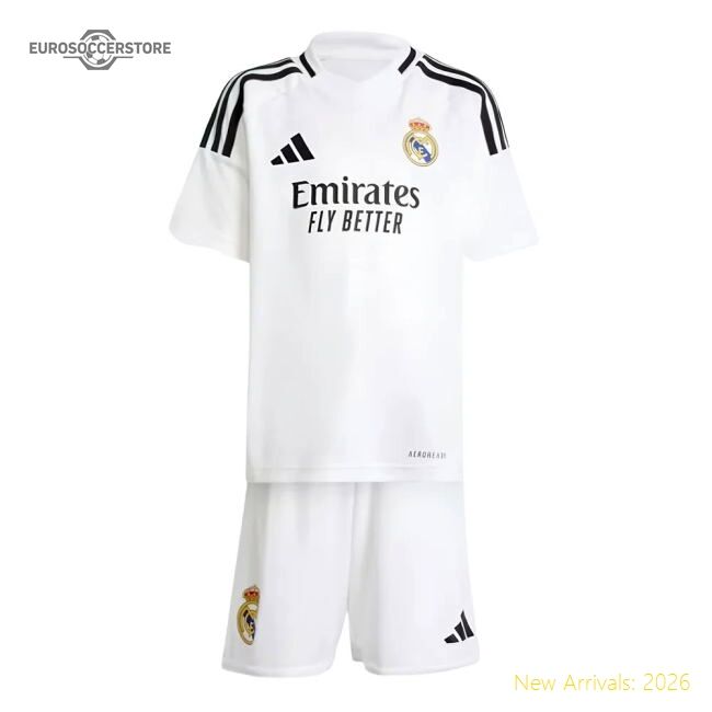 2024-2025 Real Madrid Home Mini Kit (zidane 5) - Supporter Edition