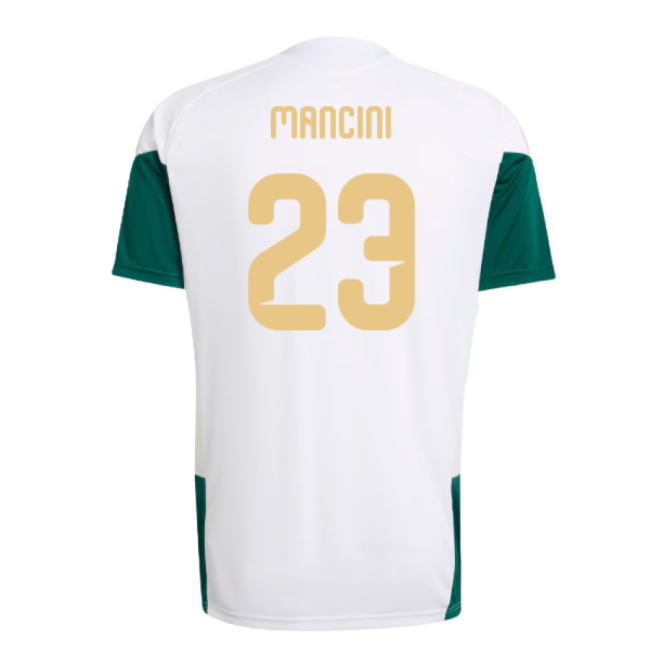 Trendy Italy 2026-2027 Italy Training Jersey (White) (Mancini 23) f...