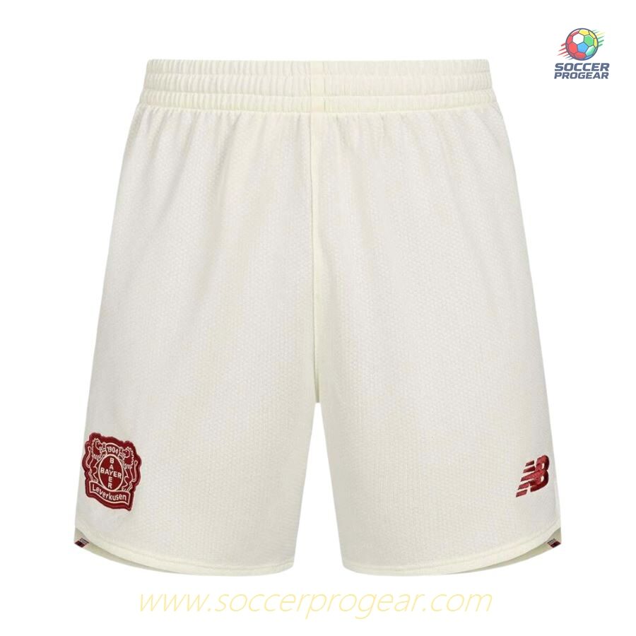 Leverkusen Away Kids Edition Soccer Uniform Team Jersey 2025-2026 Season