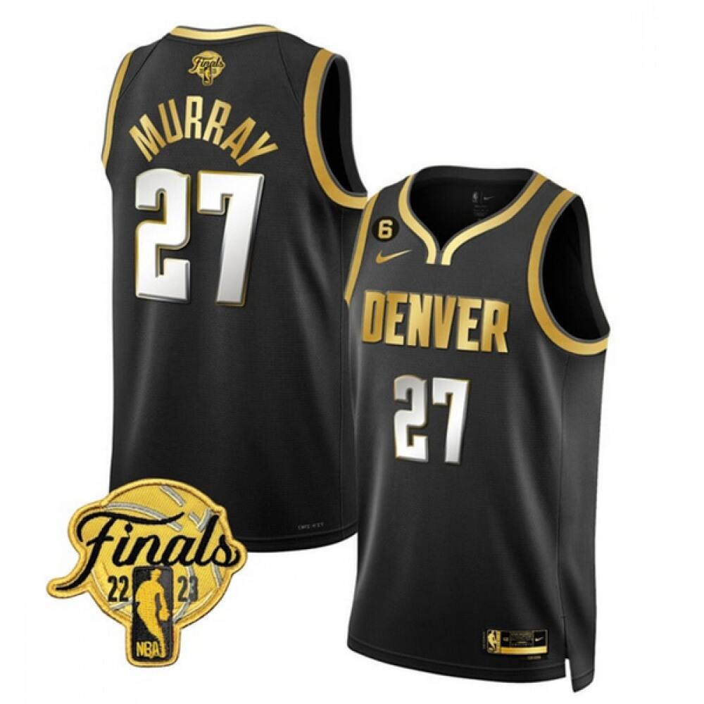 Denver Nuggets Black Jersey - - Basketball Fan Gear