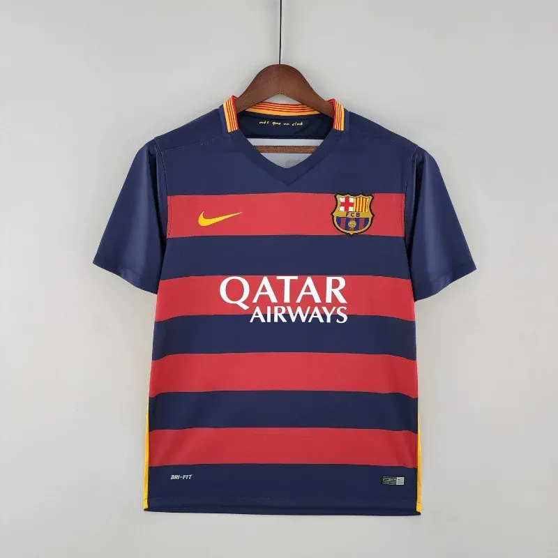 2015-2016 Barcelona Jersey retro kit