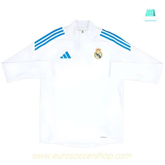 2025-2026 Real Madrid EU Training Top (White)