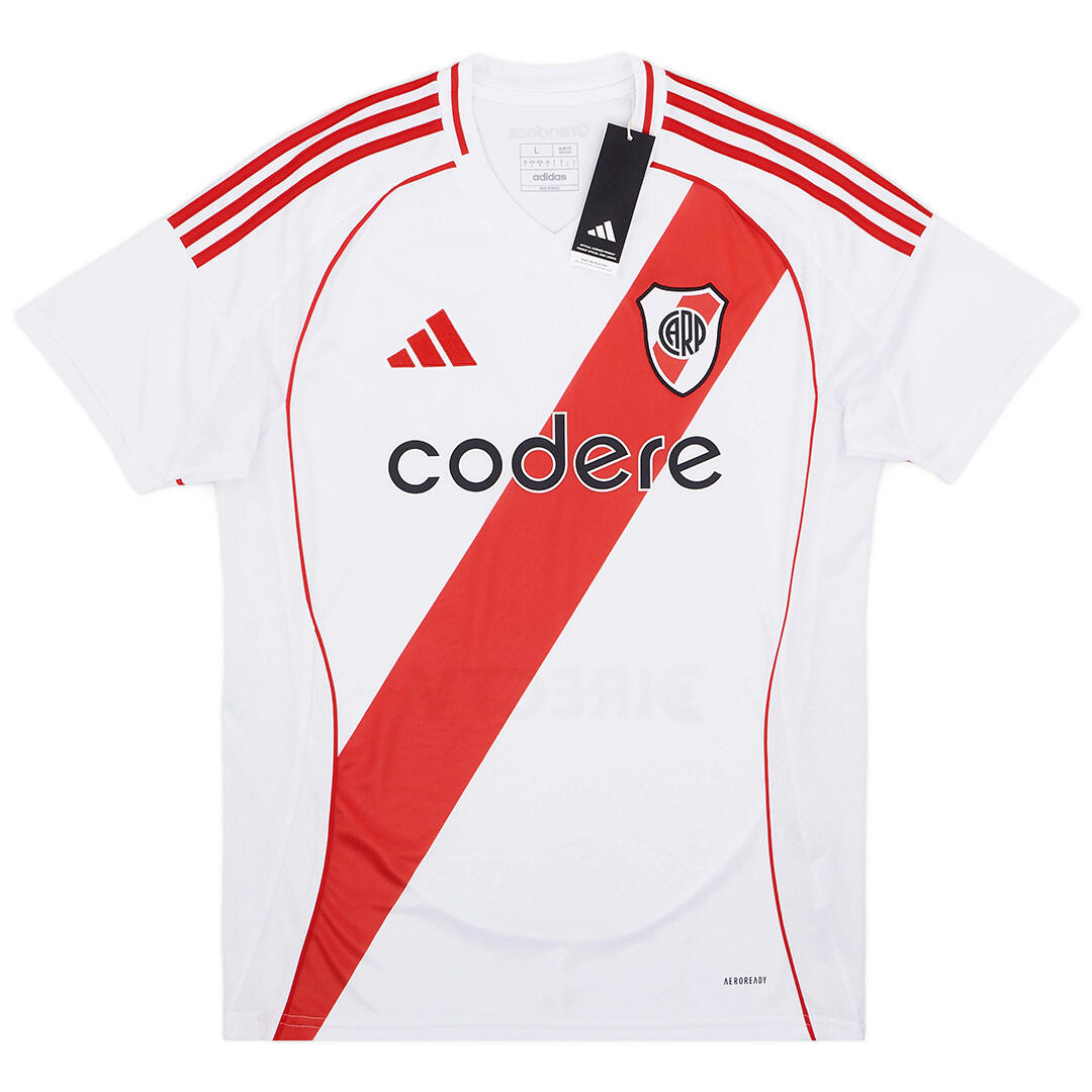 River Plate 2425 Home Soccer Jersey Footbal Shirt - Official Replica