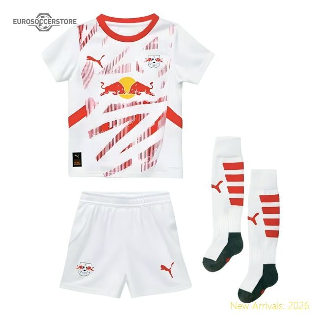 2024-2025 Red Bull Leipzig Home Mini Kit - Official Design