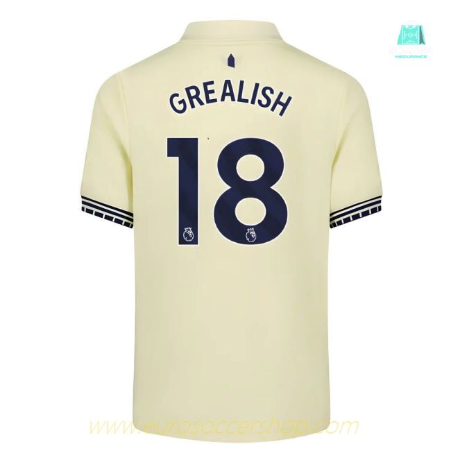 2025-2026 Everton Away Shirt - Kids (Grealish 18)