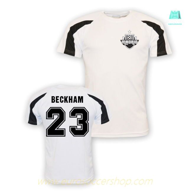 David Beckham Real Madrid Sports Training Jersey (white) - Kids