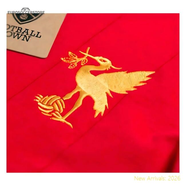 Authentic Liverpool Home Jersey 2025-2026 Smooth Advanced Textile