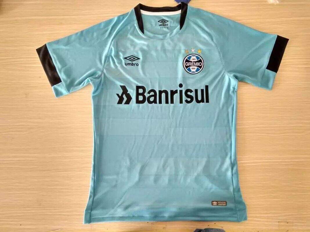 Gremio Away 201819 Soccer Jersey Shirt - Official Replica 15979