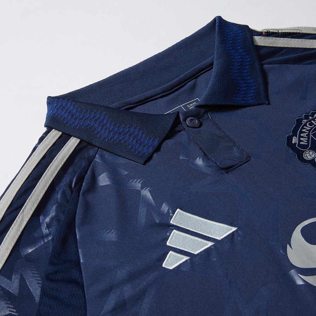 Manchester United Away Long Sleeve Soccer Jersey