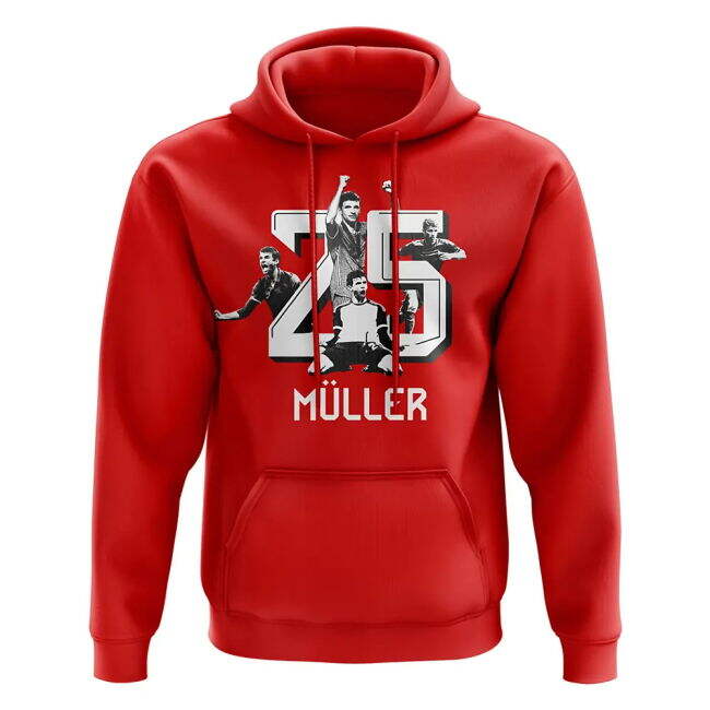 Bayern Great Deal Hoody (Red) Quick Dry Lightweight Stretch Fabric