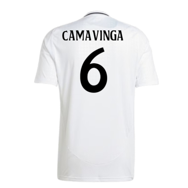 2024-2025 Real Madrid CF Shirt (Camavinga 6) | Lightweight