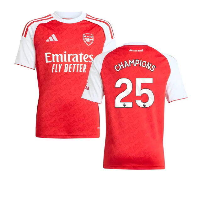 2025-2026 Arsenal Premium Home - Retro Fan Edition - Champions League