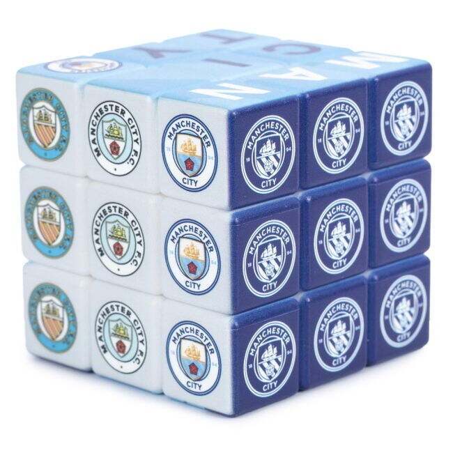 vintage Manchester City FC Rubik’s Cube