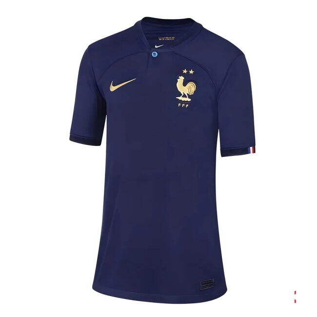 Kids France International Team Sleek Home Match Shirt
