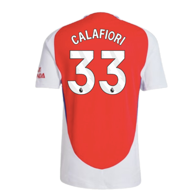 Authentic Design Arsenal Arsenal Authentic Home Shirt Calafiori #3...