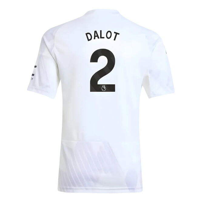 Best Value Man Utd Dalot 2 2025-2026 Man Utd Away Shirt (Kids) (Dal...