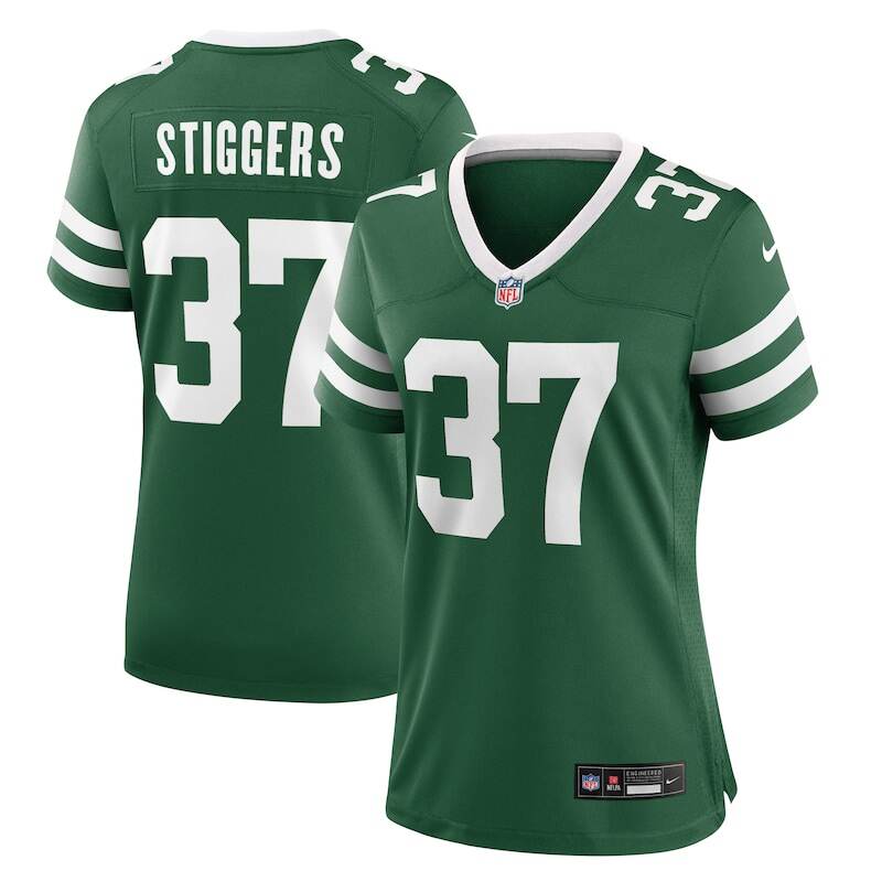 None Qwantez Stiggers New York Jets Budget-Friendly Fan Apparel