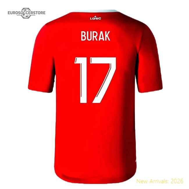 Trending Best-Selling 2023-2024 Lille Home Shirt (Burak 17)
