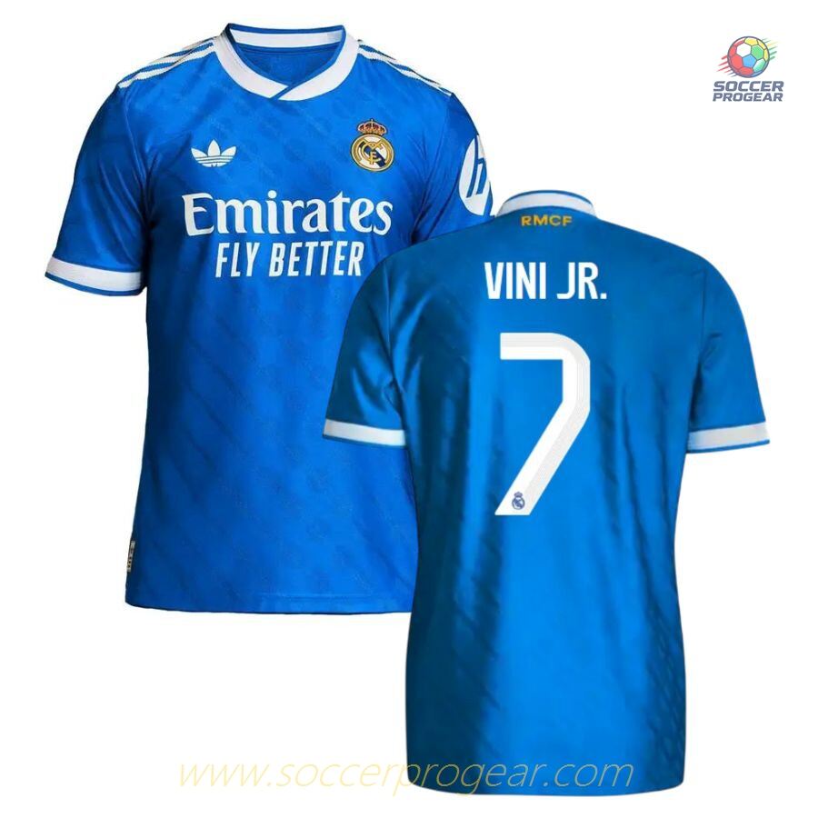Real Madrid Third Football Jersey 2025-26 Edition Vini Jr.