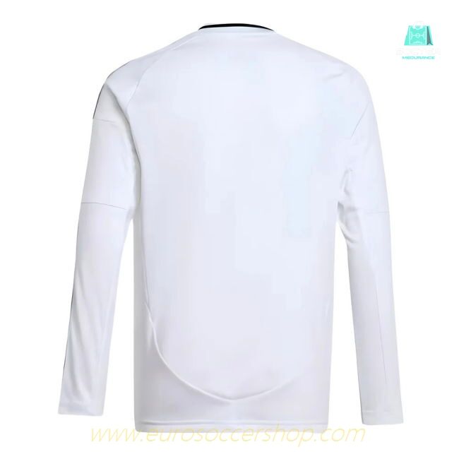 2024-2025 Real Madrid Long Sleeve Home Shirt (Kids) (Arda Guler 15)
